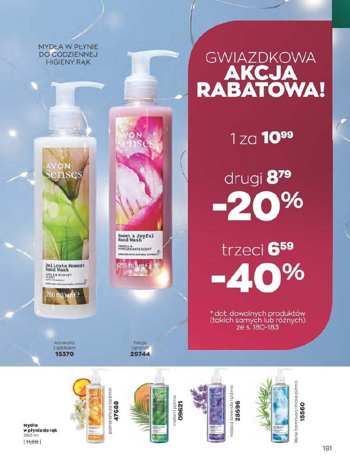 Gazetka promocyjna Avon str. 181