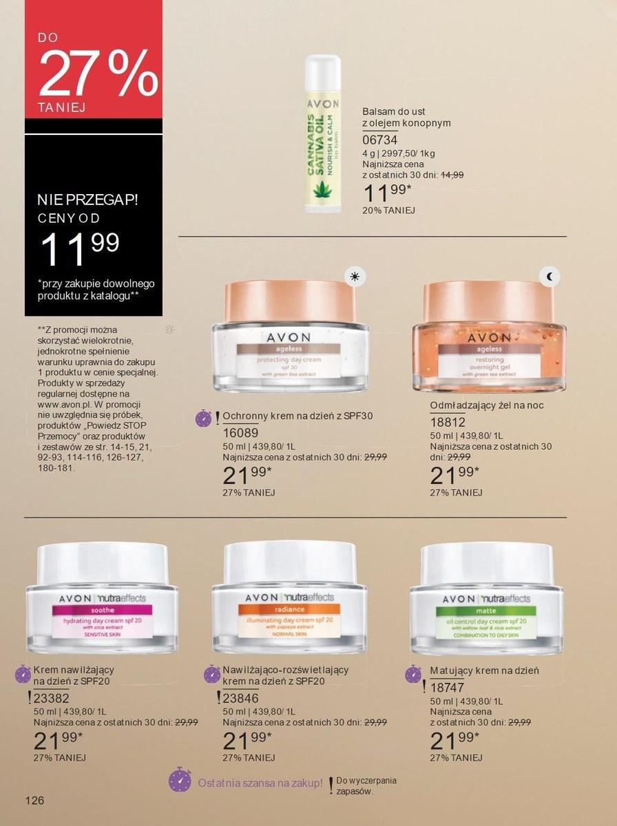 Gazetka promocyjna Avon str. 126
