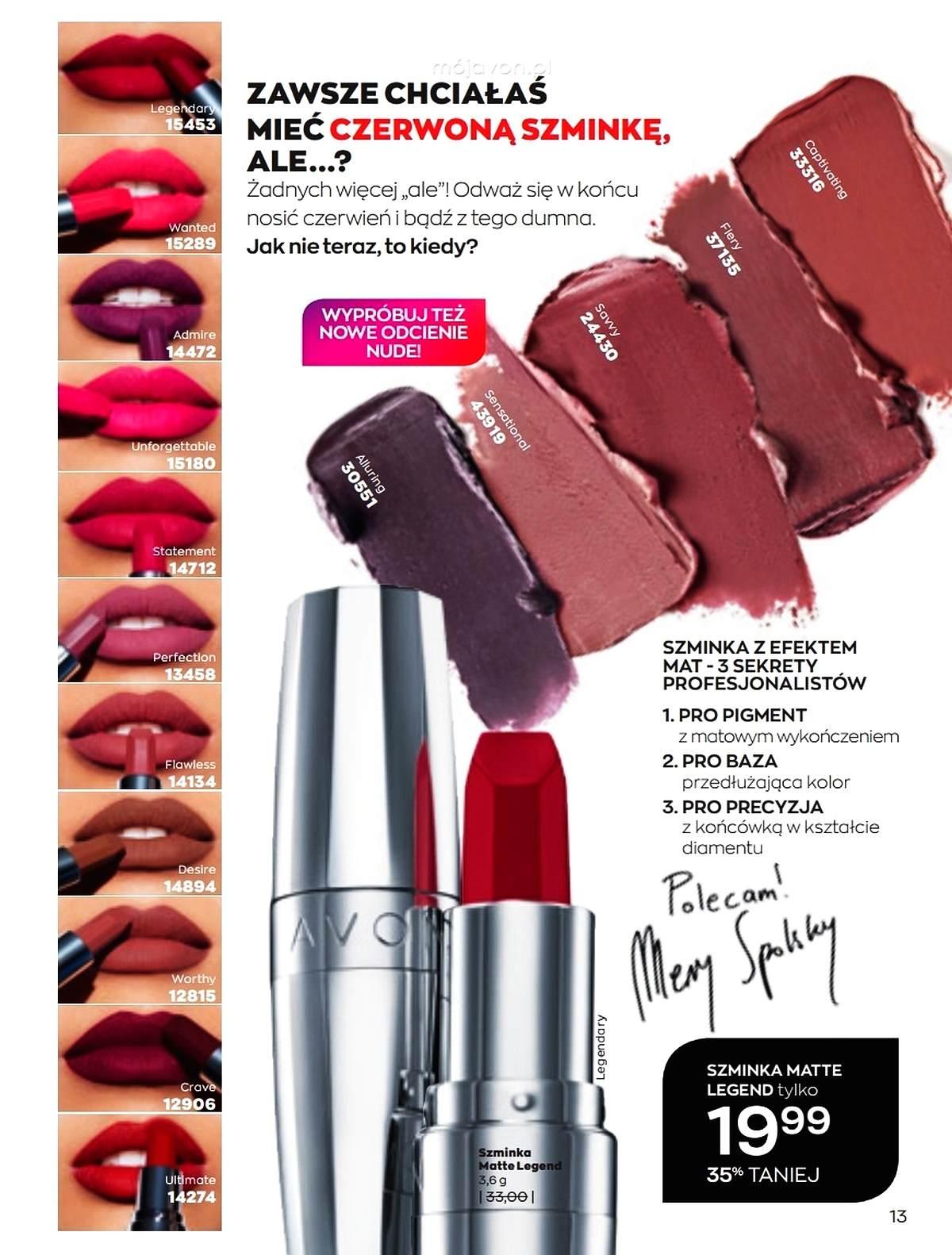 Gazetka promocyjna Avon str. 13