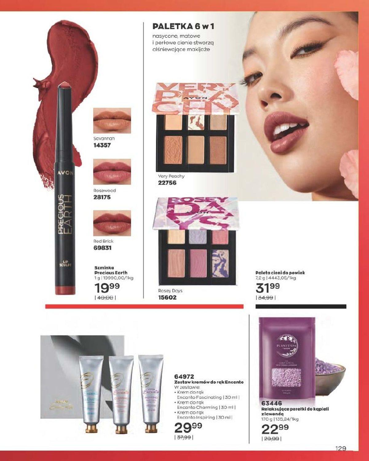 Gazetka promocyjna Avon str. 129