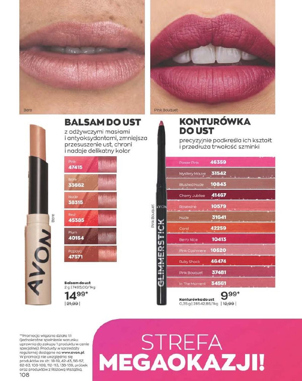 Gazetka promocyjna Avon str. 108