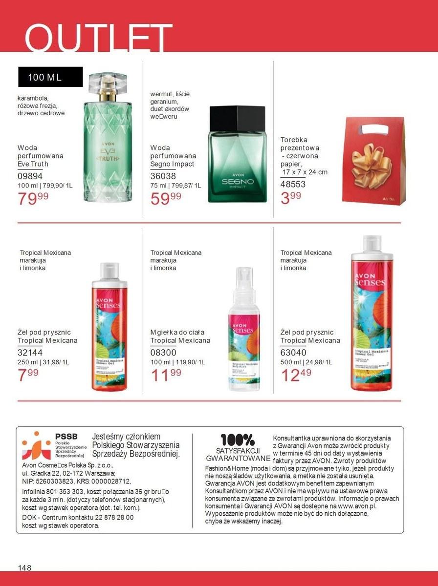 Gazetka promocyjna Avon str. 148