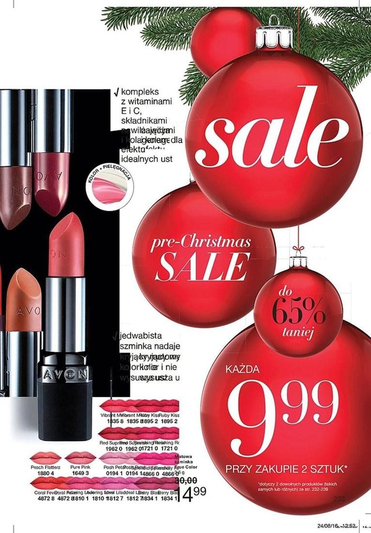 Gazetka promocyjna Avon str. 233