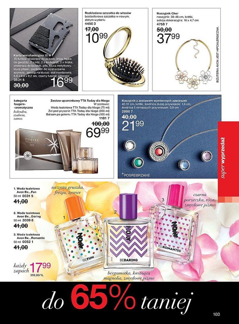 Gazetka promocyjna Avon str. 103