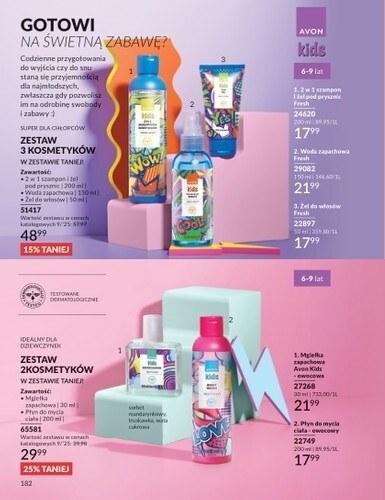 Gazetka promocyjna Avon str. 182