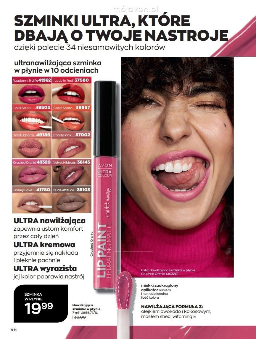Gazetka promocyjna Avon str. 98