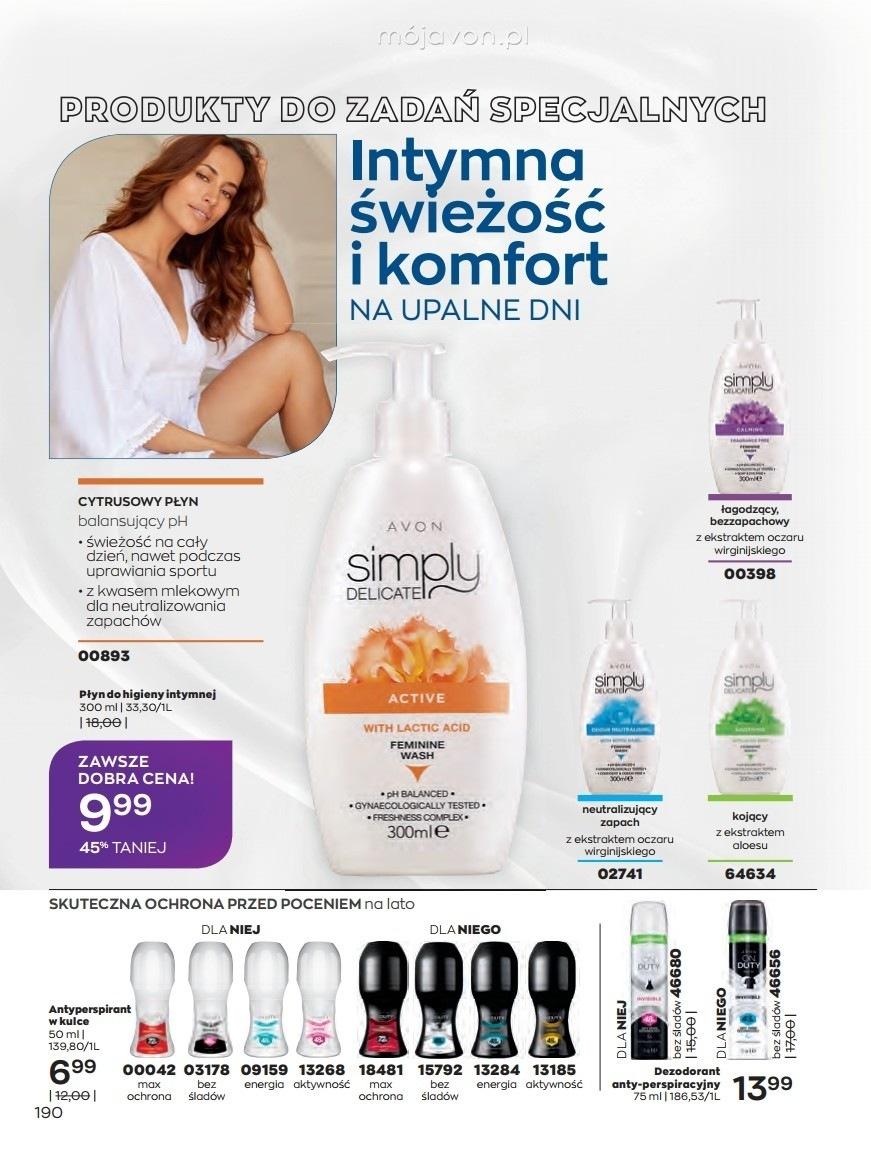 Gazetka promocyjna Avon str. 190