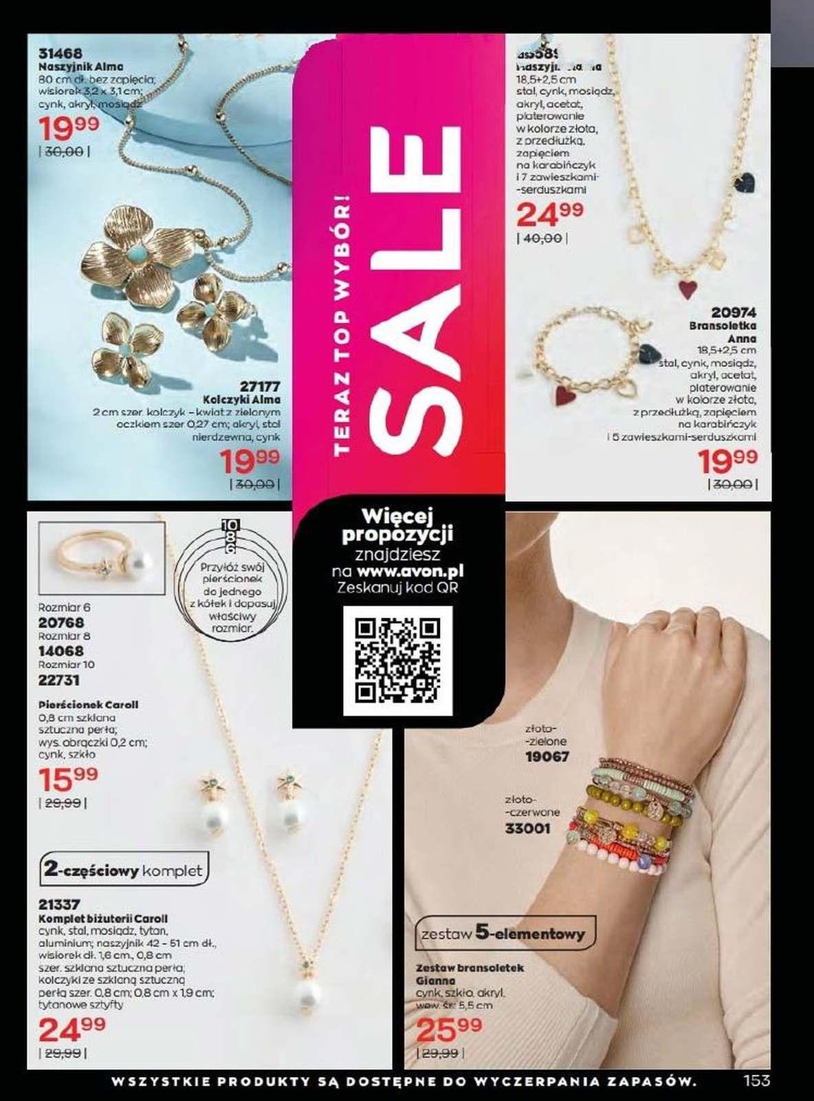 Gazetka promocyjna Avon str. 153