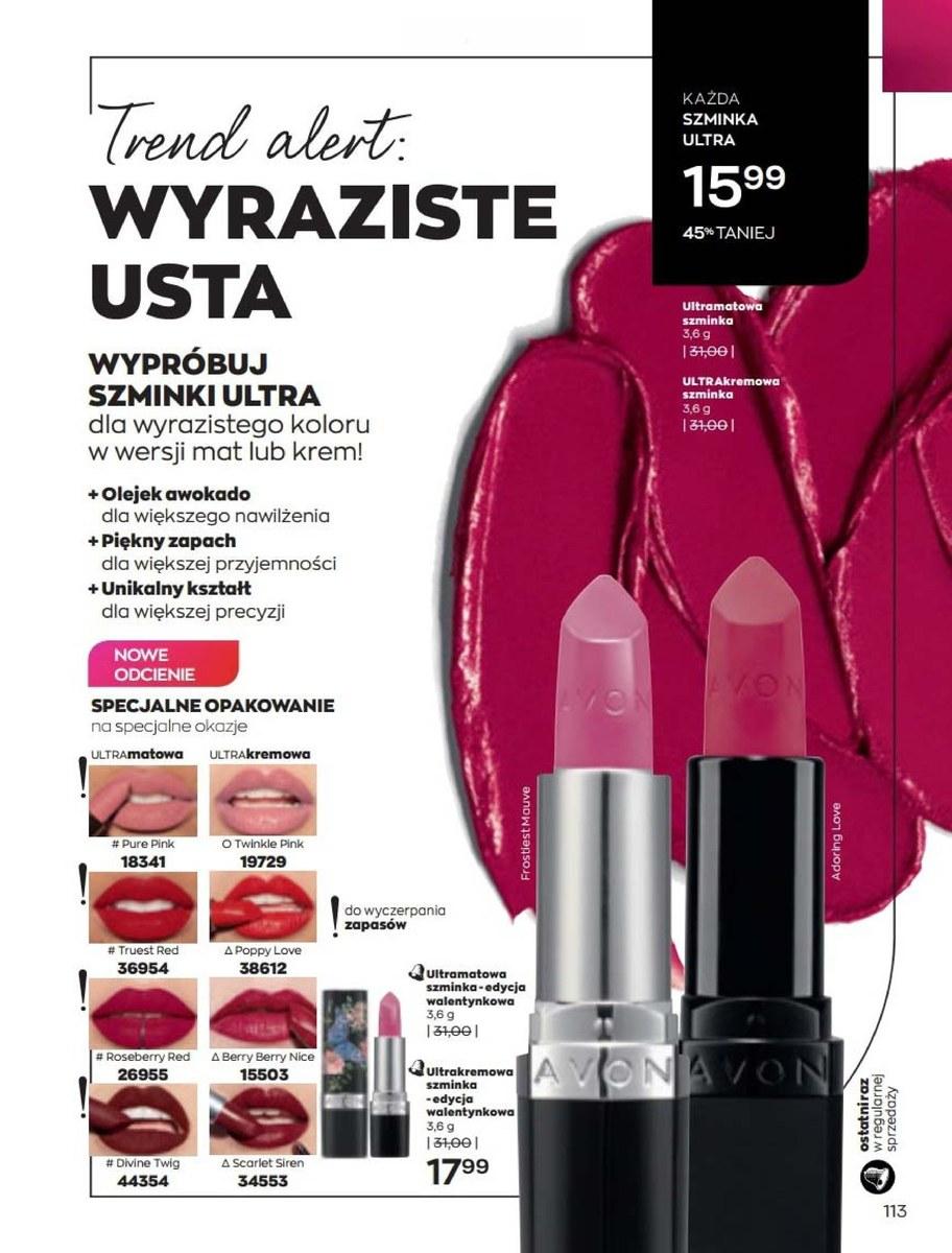 Gazetka promocyjna Avon str. 113