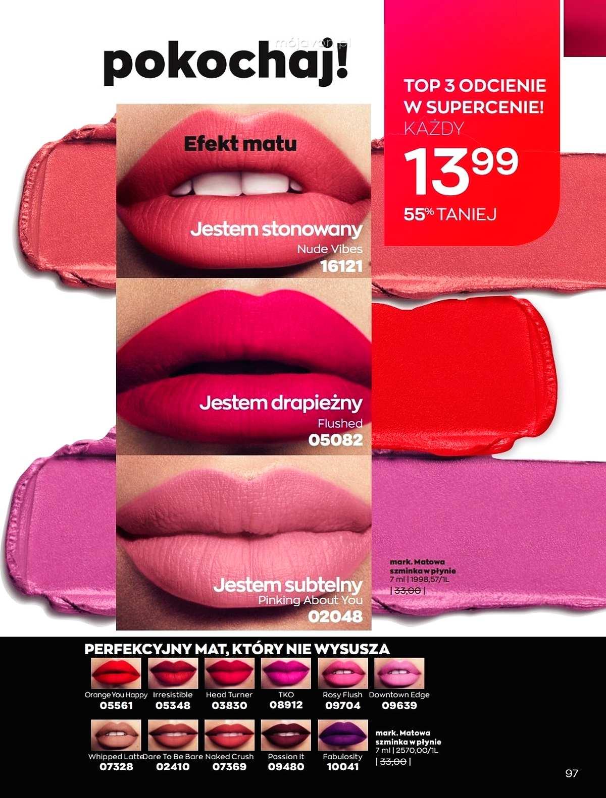 Gazetka promocyjna Avon str. 97