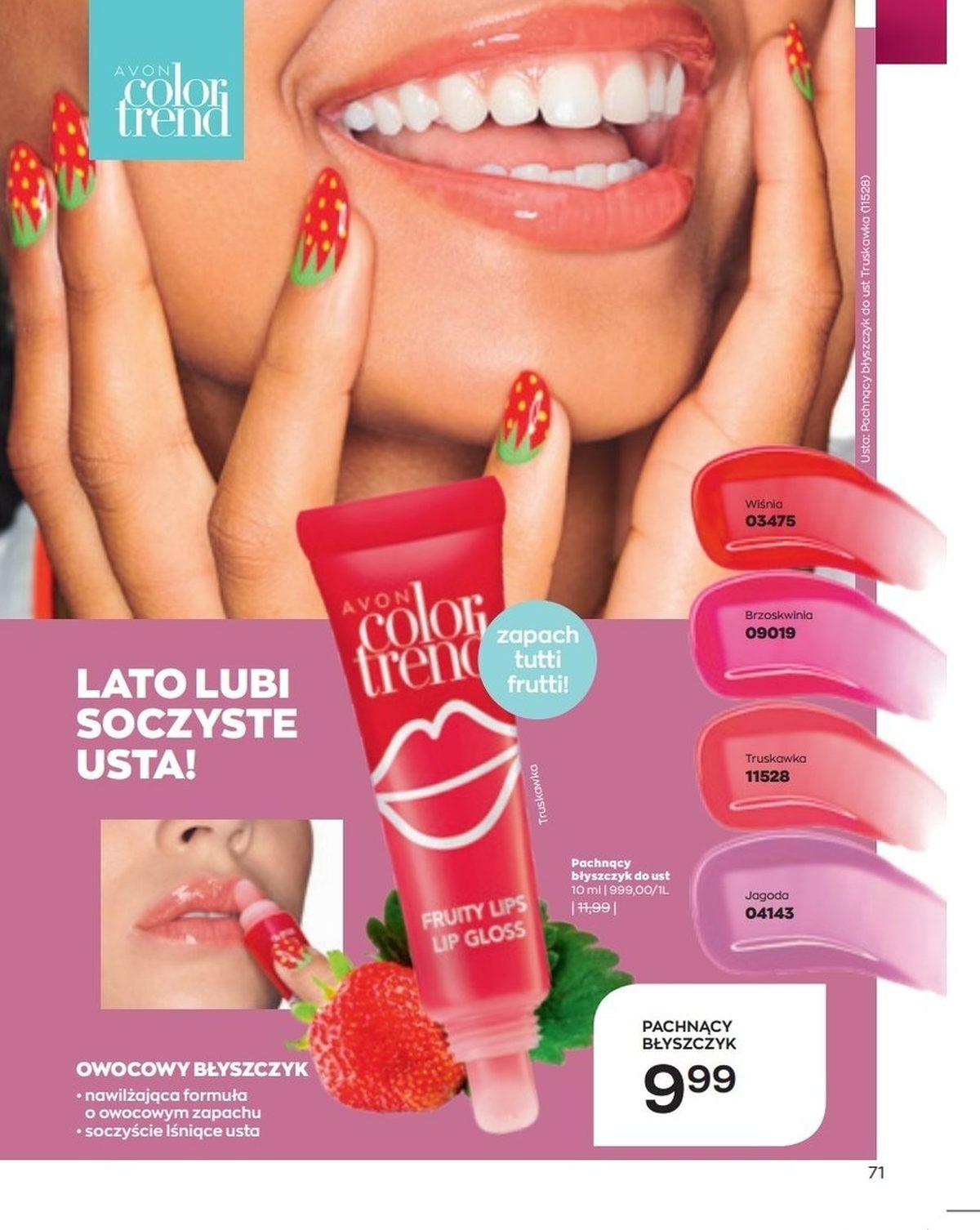 Gazetka promocyjna Avon str. 71