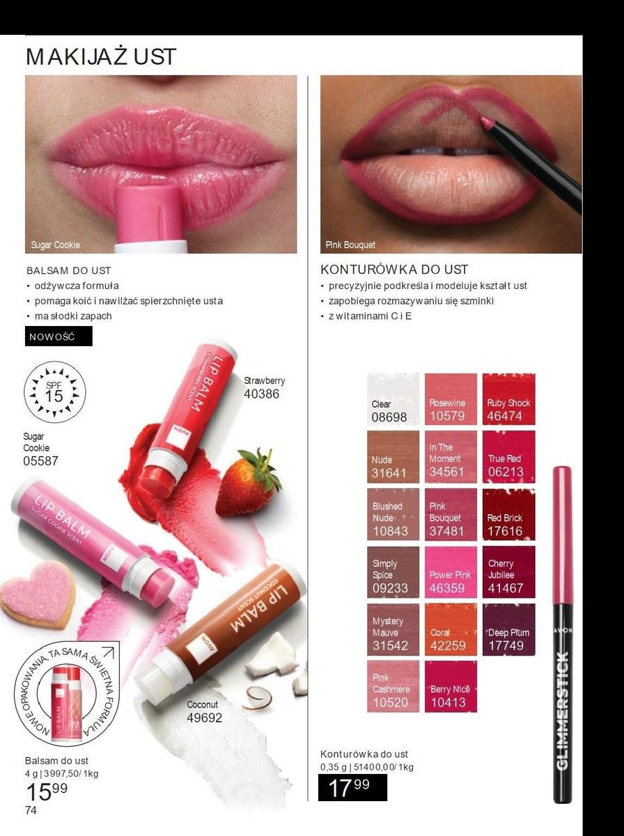 Gazetka promocyjna Avon str. 74