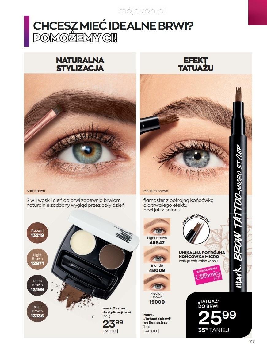 Gazetka promocyjna Avon str. 77