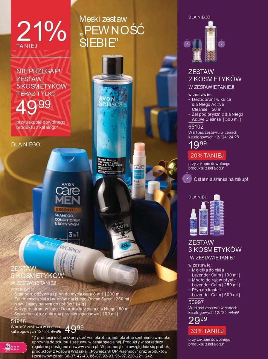 Gazetka promocyjna Avon str. 220