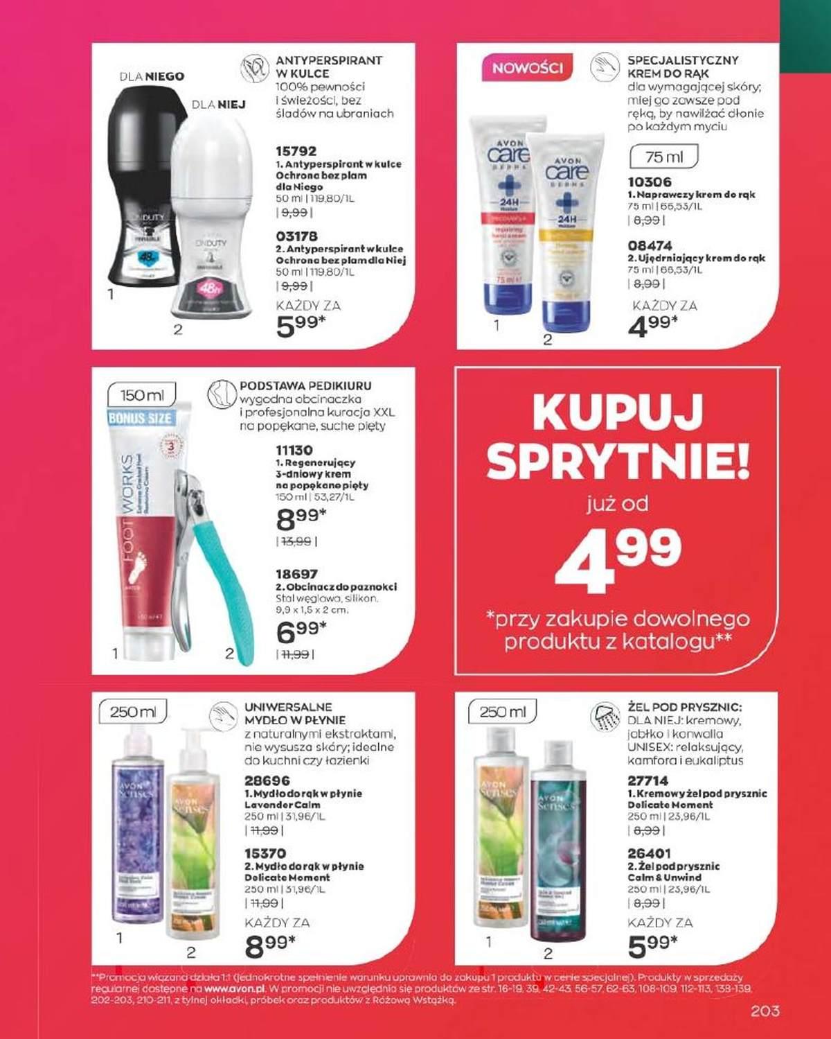 Gazetka promocyjna Avon str. 203