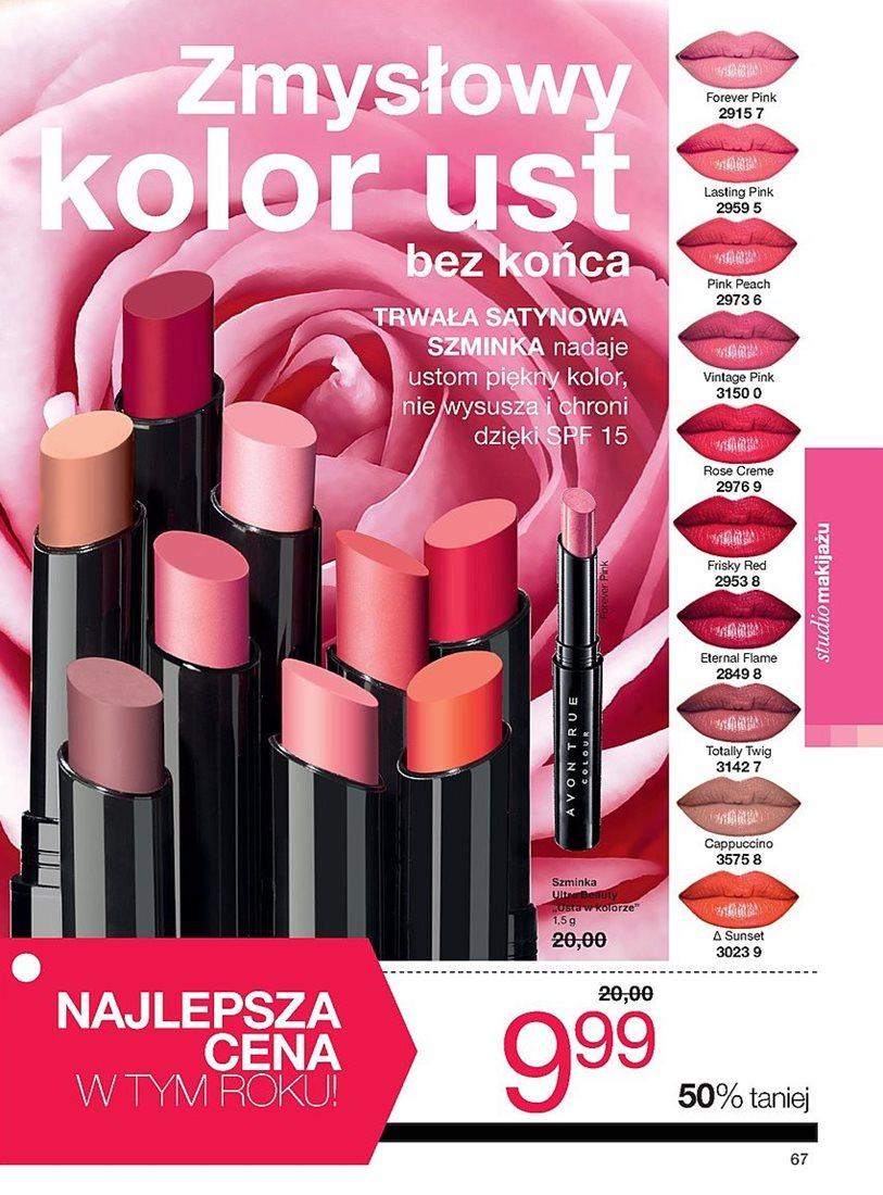 Gazetka promocyjna Avon str. 67