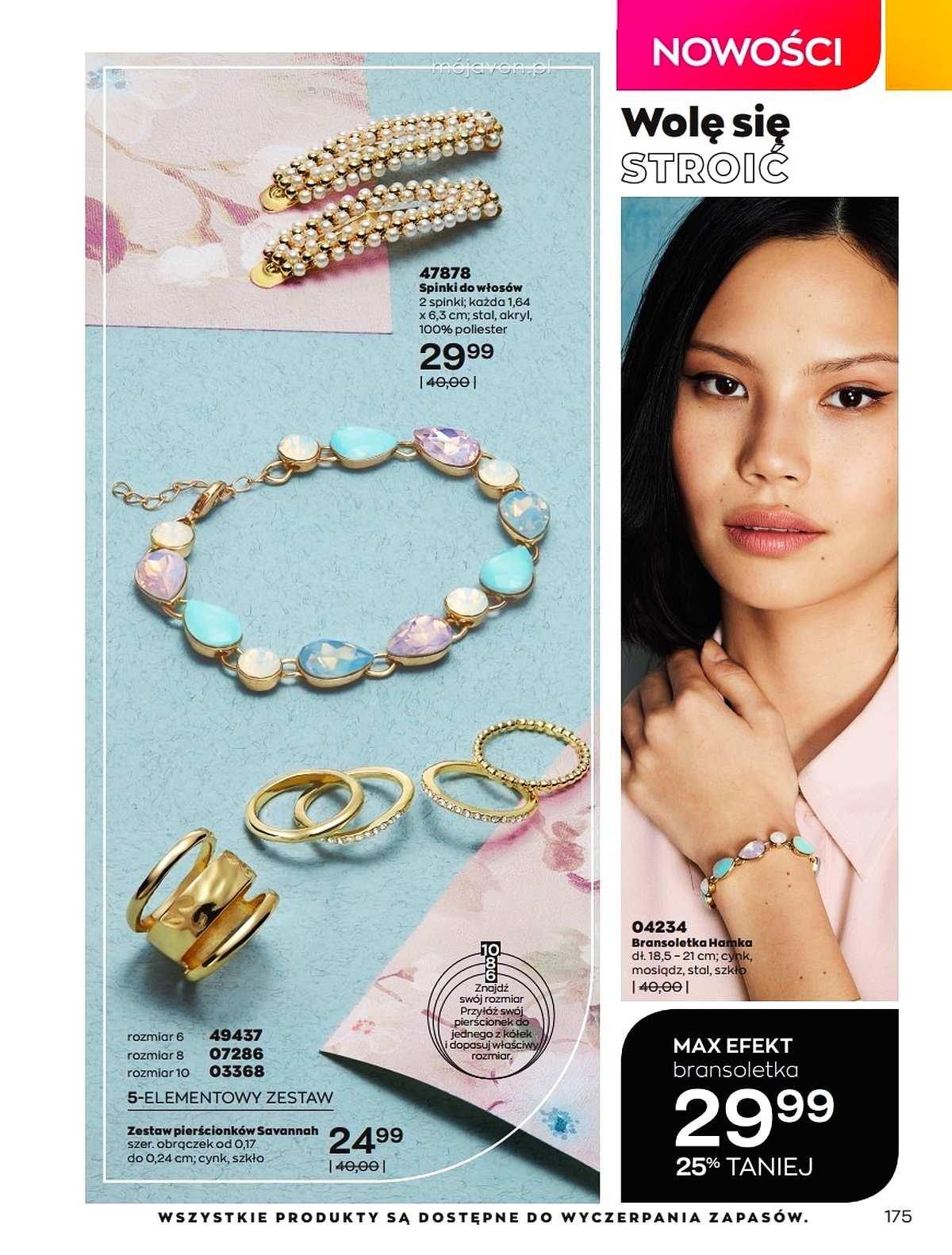 Gazetka promocyjna Avon str. 175