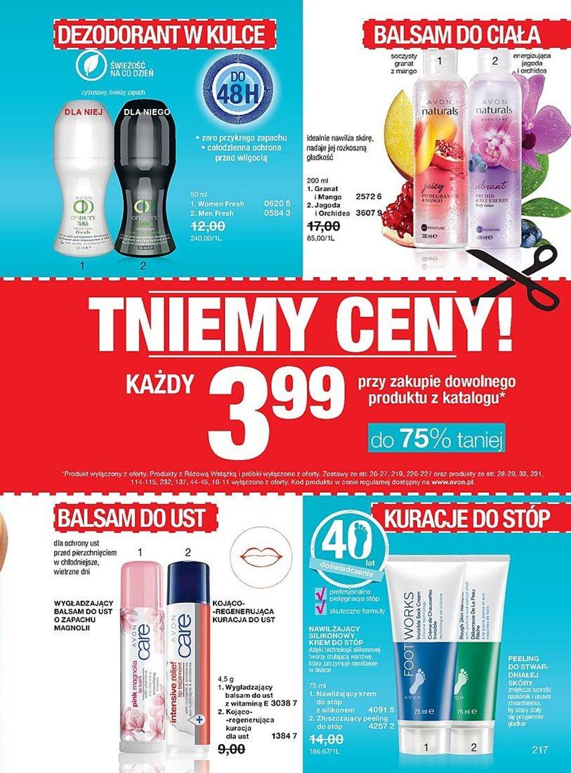 Gazetka promocyjna Avon str. 217