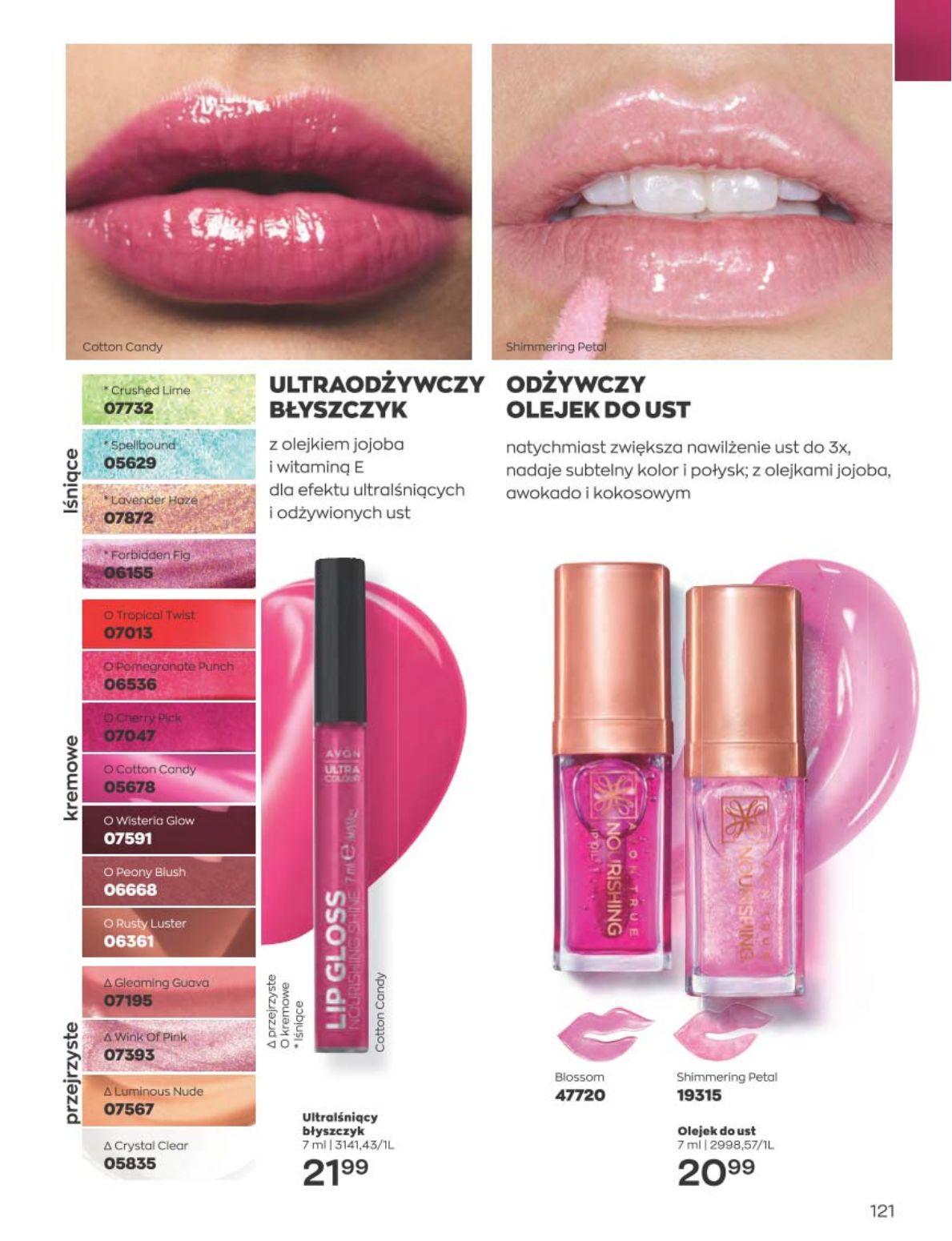 Gazetka promocyjna Avon str. 121