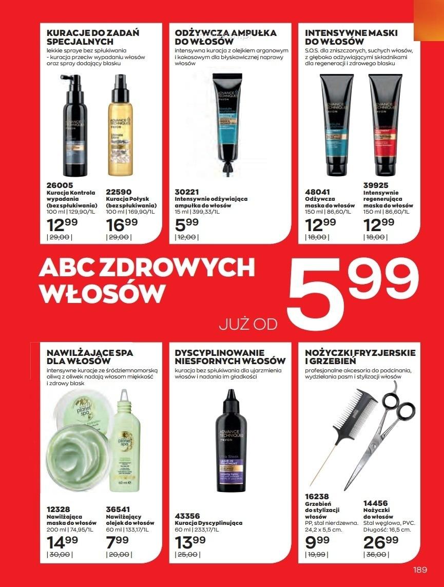 Gazetka promocyjna Avon str. 189