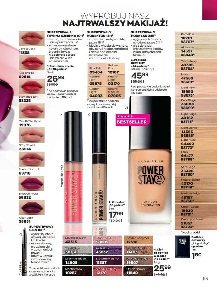 Gazetka promocyjna Avon str. 53