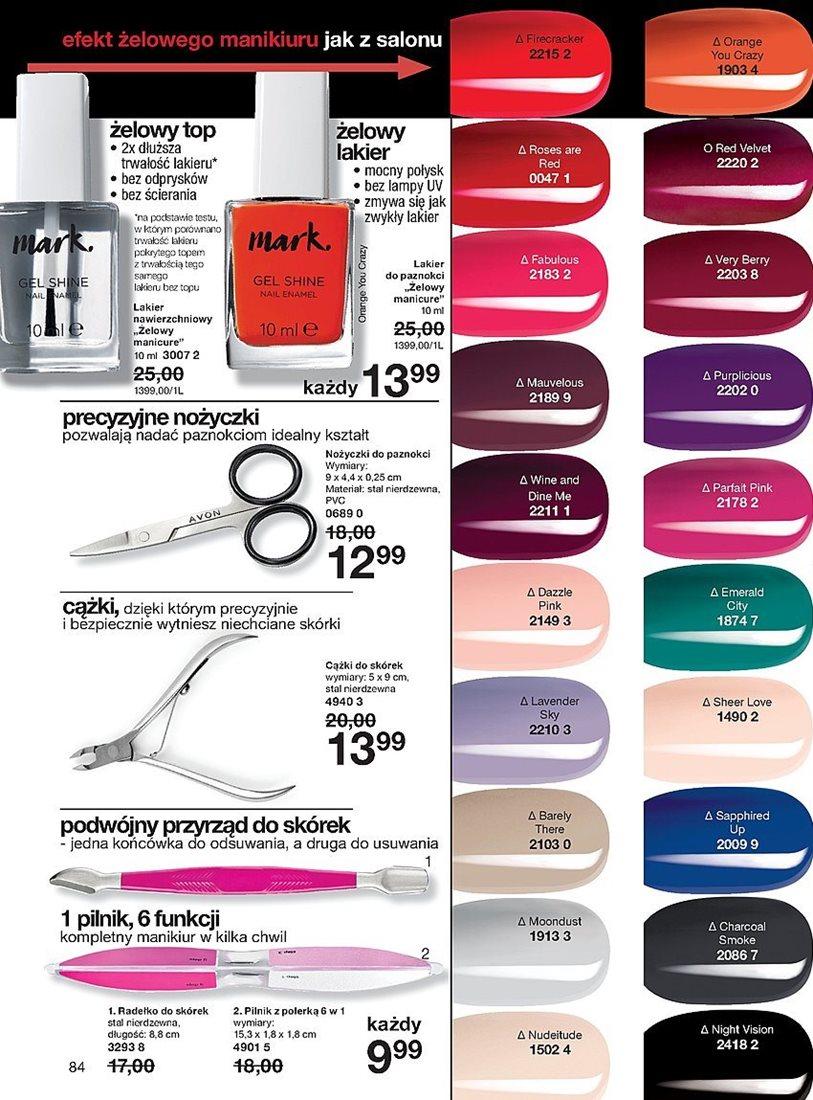 Gazetka promocyjna Avon str. 84