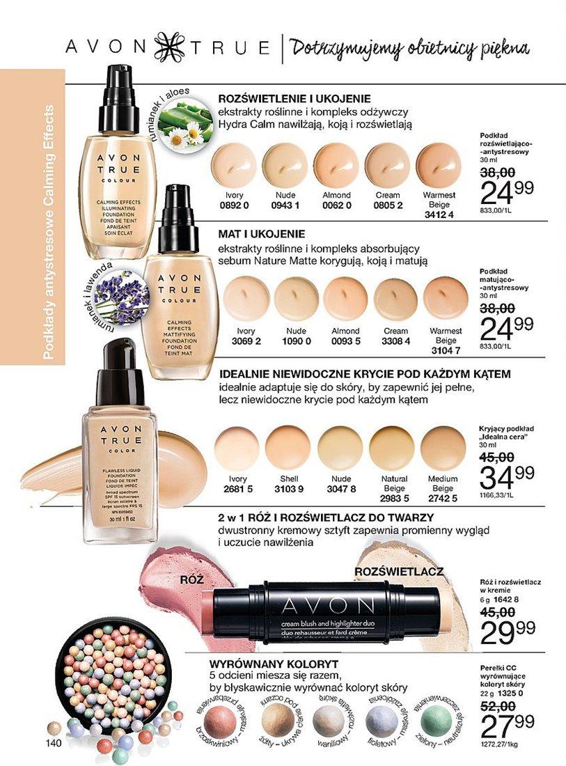Gazetka promocyjna Avon str. 140