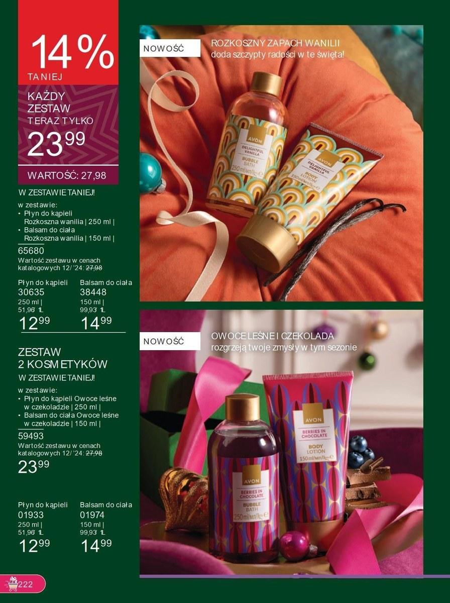 Gazetka promocyjna Avon str. 222