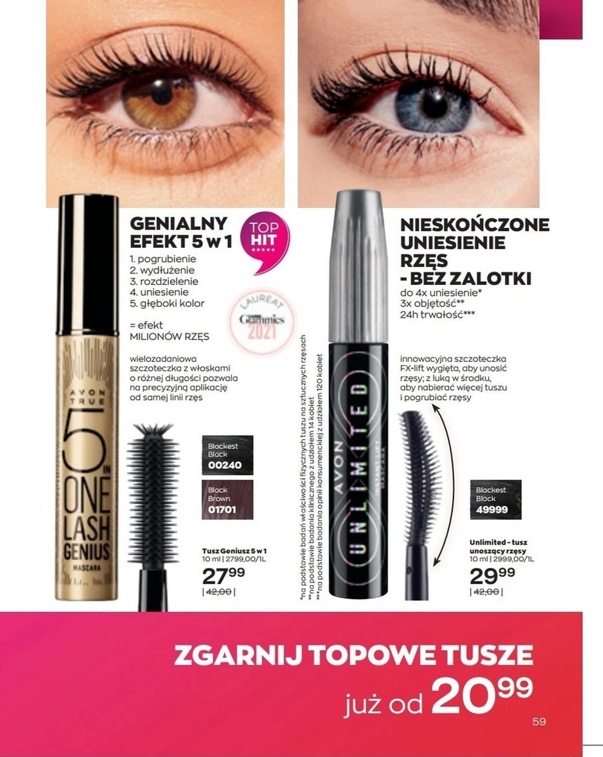 Gazetka promocyjna Avon str. 59