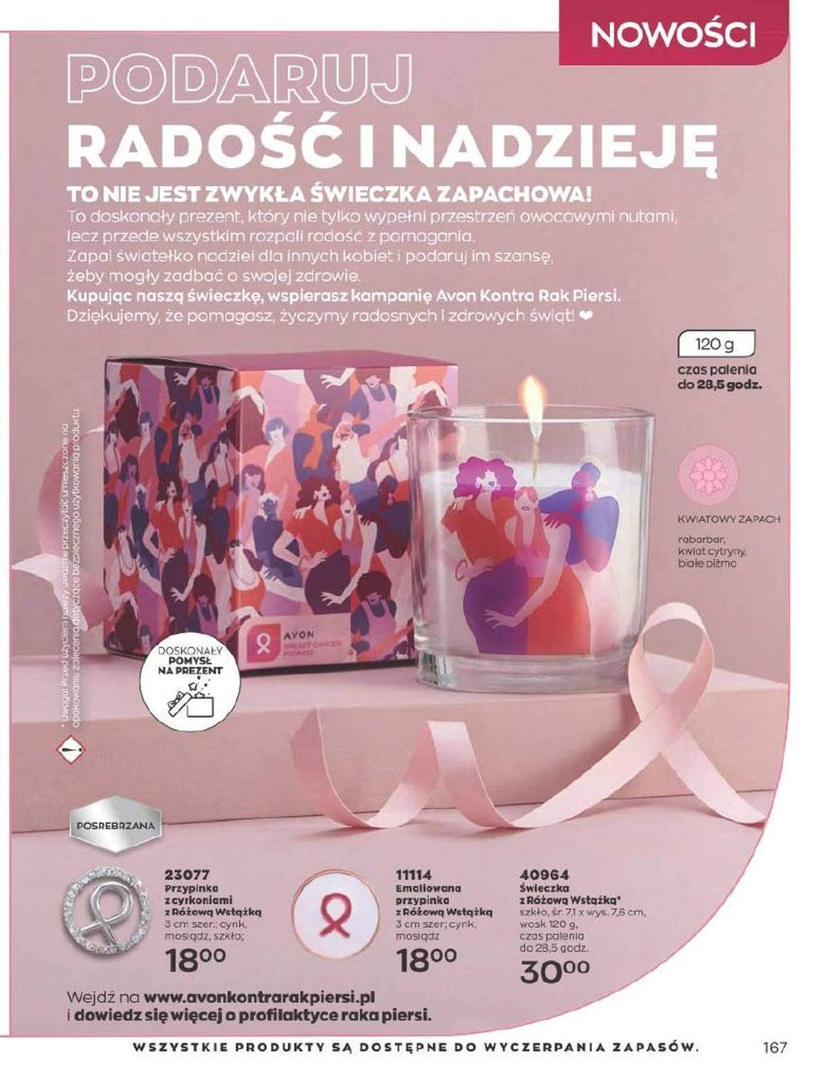 Gazetka promocyjna Avon str. 167