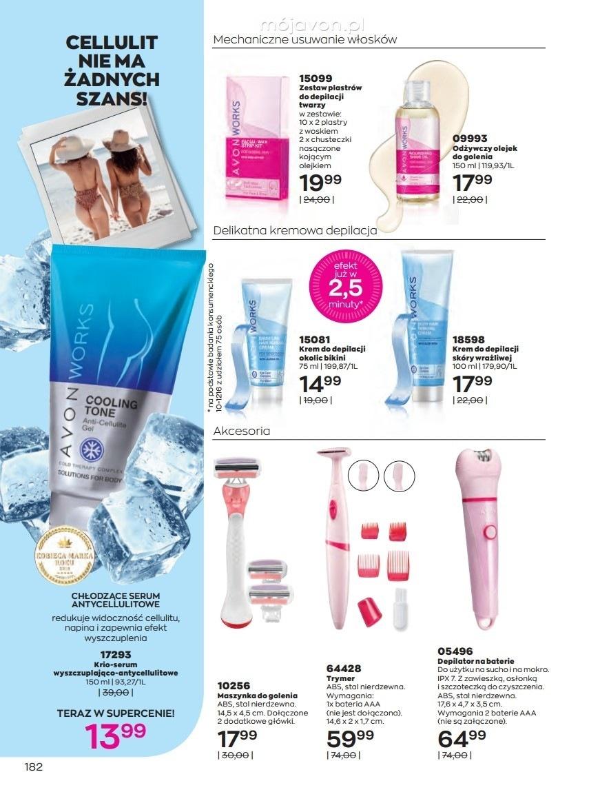 Gazetka promocyjna Avon str. 182