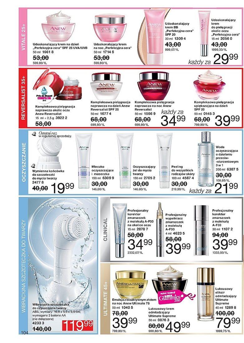 Gazetka promocyjna Avon str. 104