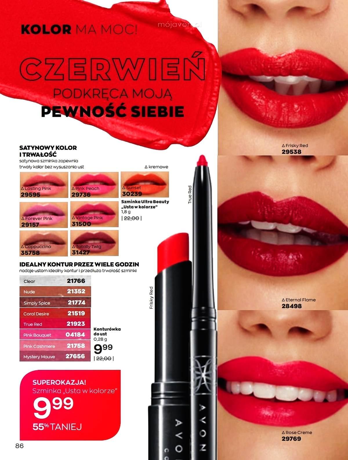Gazetka promocyjna Avon str. 86