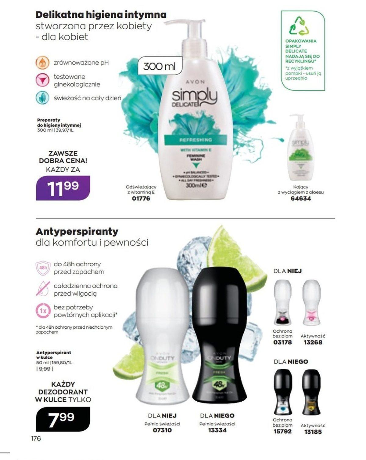 Gazetka promocyjna Avon str. 176
