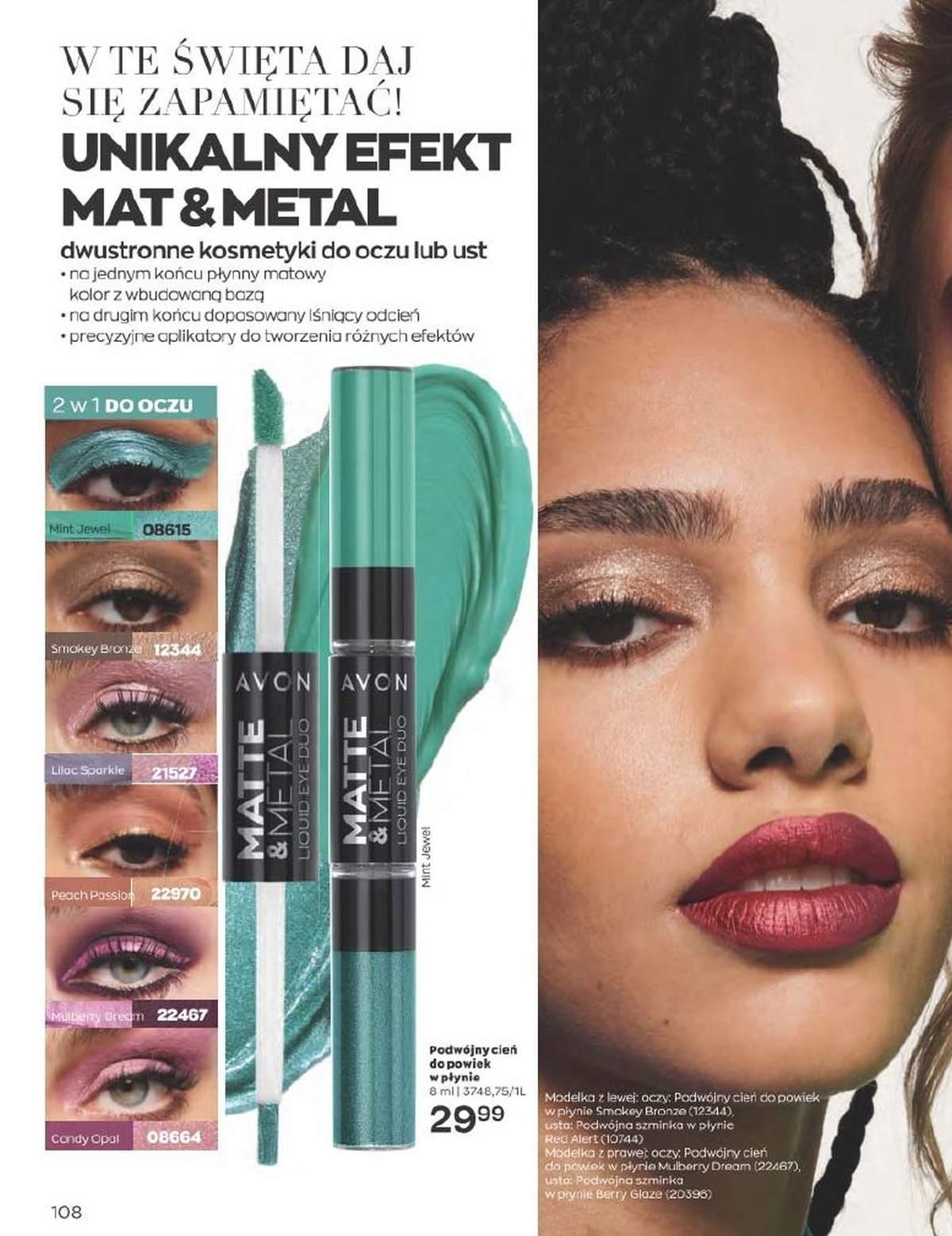 Gazetka promocyjna Avon str. 108