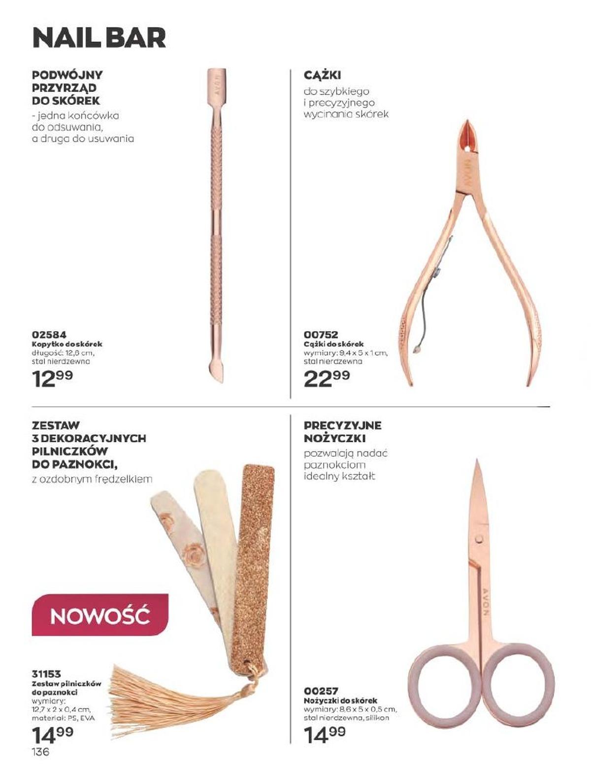 Gazetka promocyjna Avon str. 136