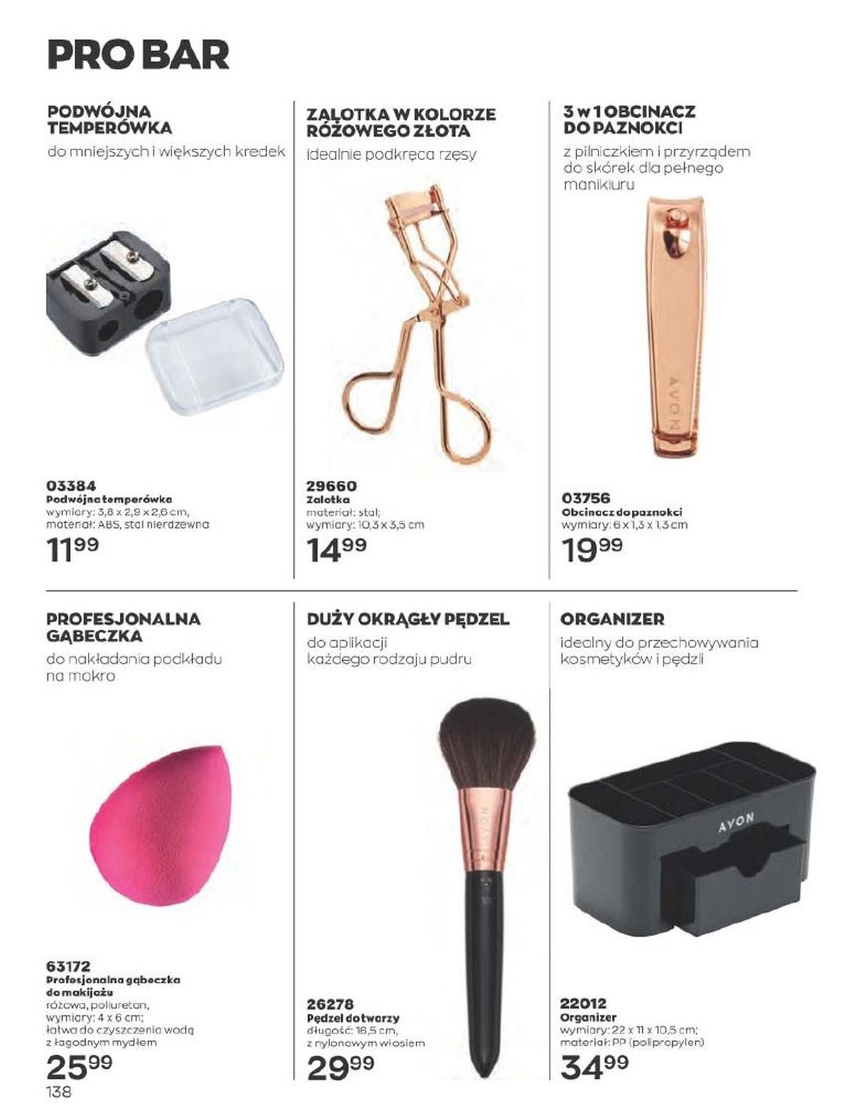 Gazetka promocyjna Avon str. 138