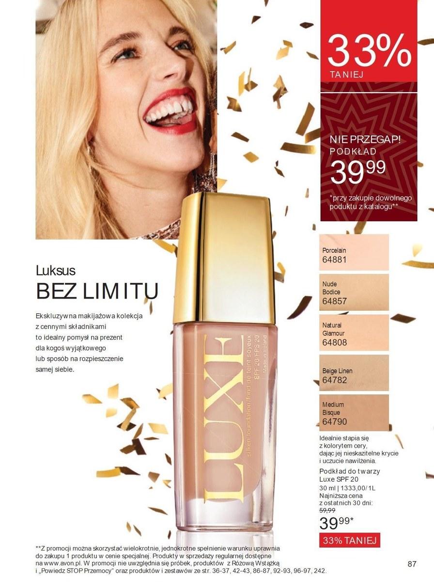 Gazetka promocyjna Avon str. 87