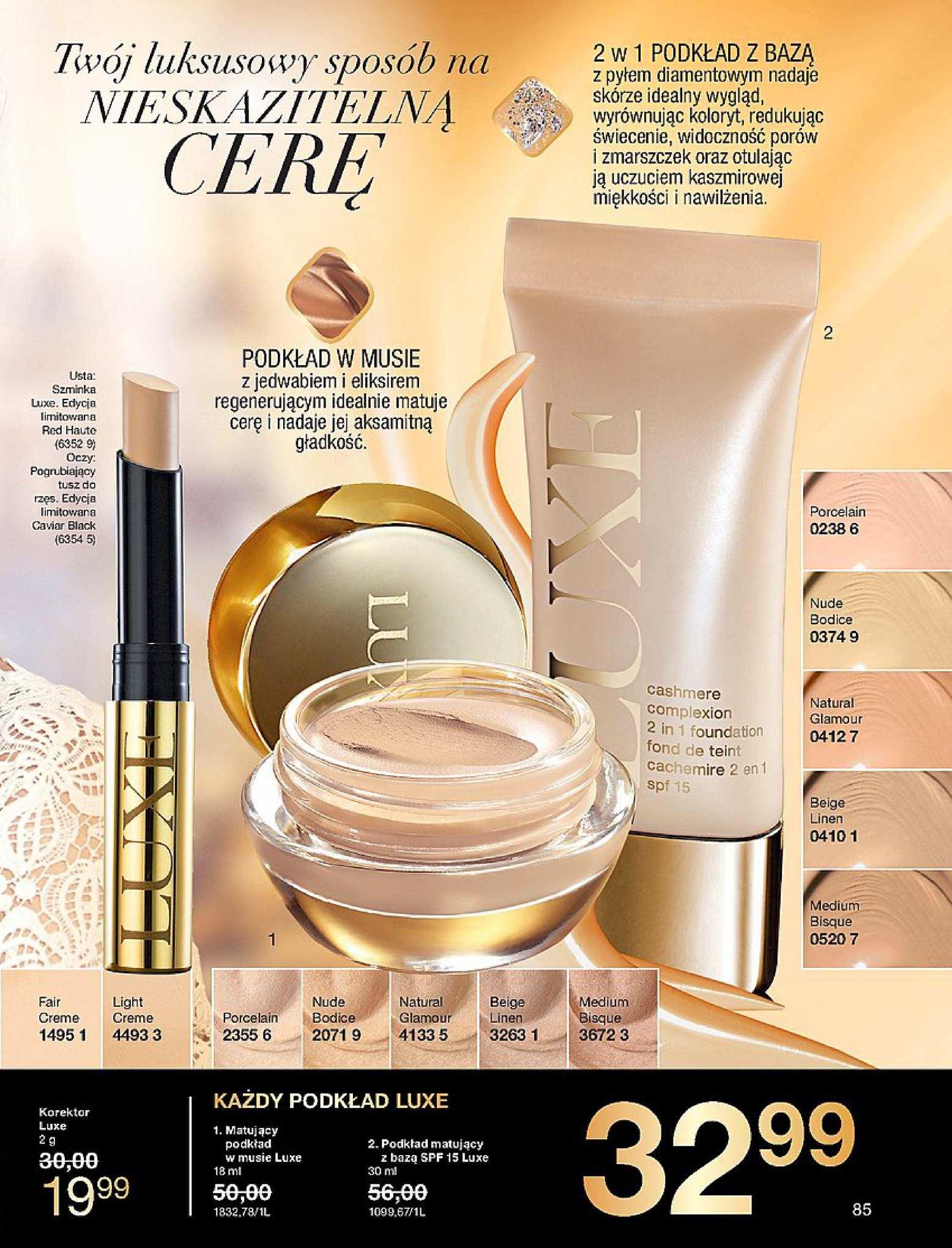 Gazetka promocyjna Avon str. 85