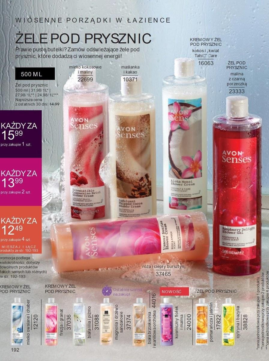 Gazetka promocyjna Avon str. 192