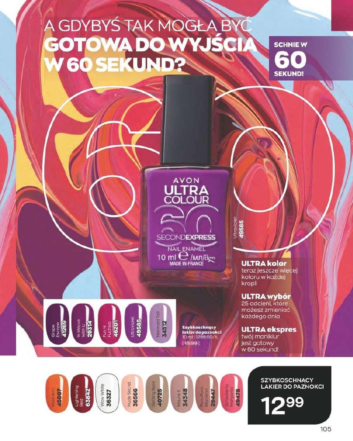 Gazetka promocyjna Avon str. 105