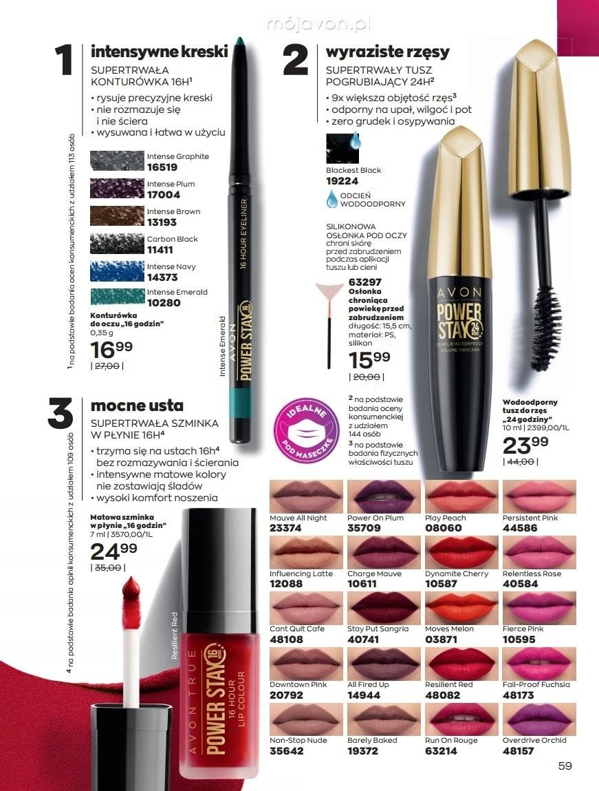 Gazetka promocyjna Avon str. 59