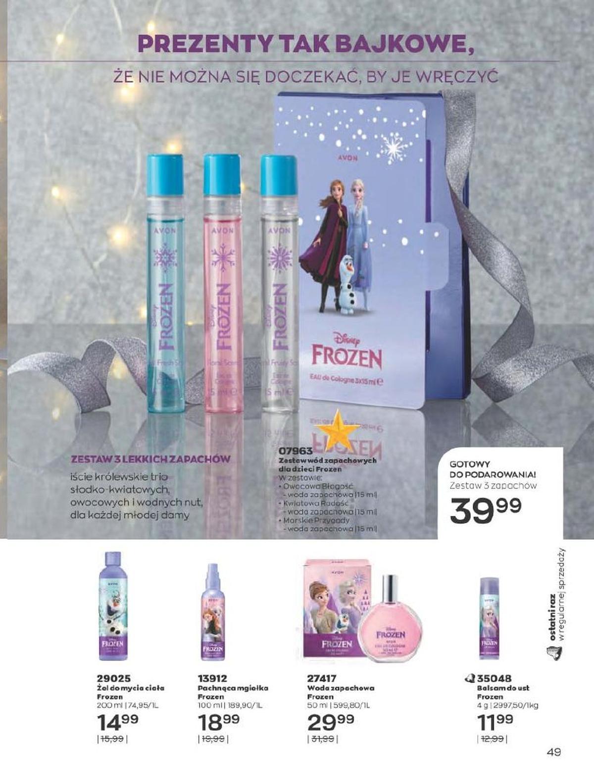 Gazetka promocyjna Avon str. 49