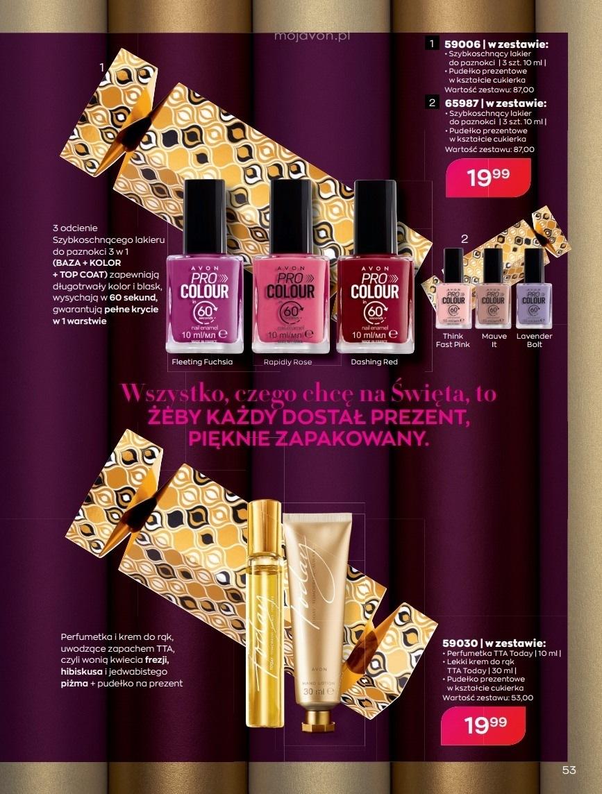 Gazetka promocyjna Avon str. 53