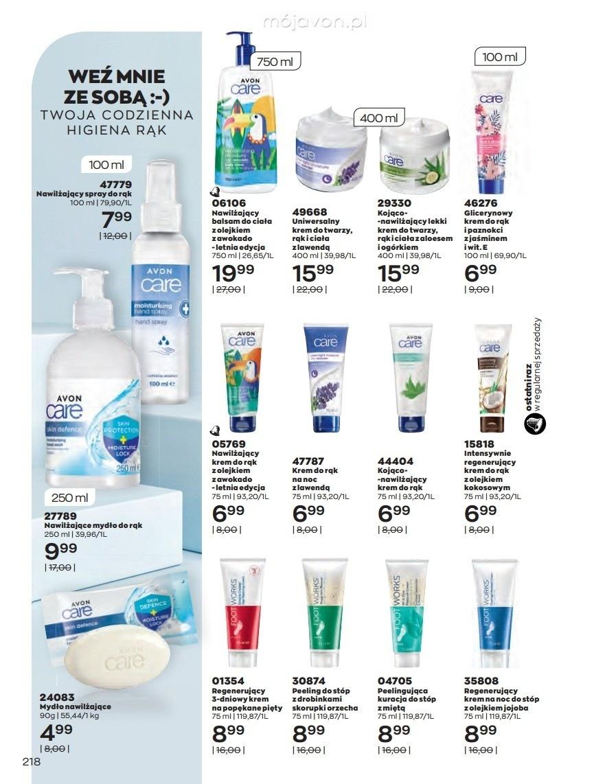 Gazetka promocyjna Avon str. 218