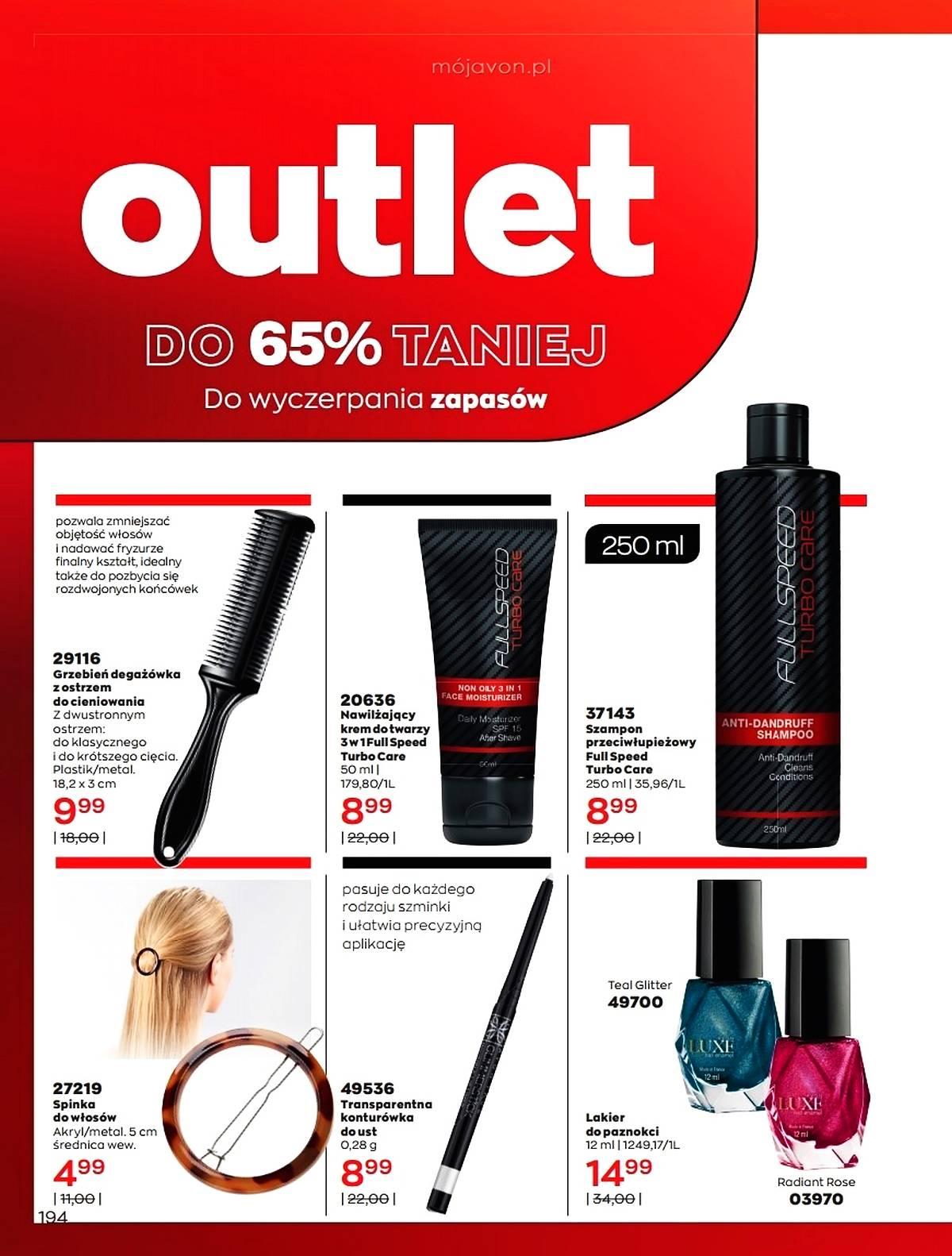 Gazetka promocyjna Avon str. 194