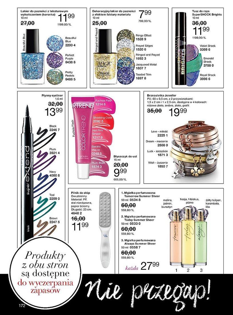 Gazetka promocyjna Avon str. 172
