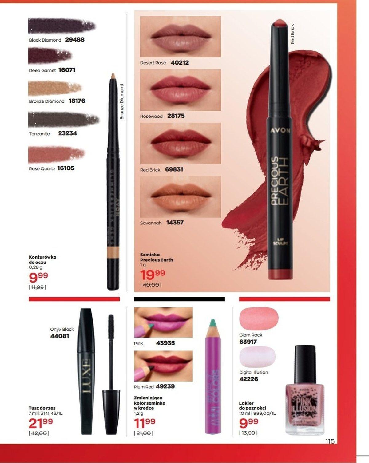 Gazetka promocyjna Avon str. 115