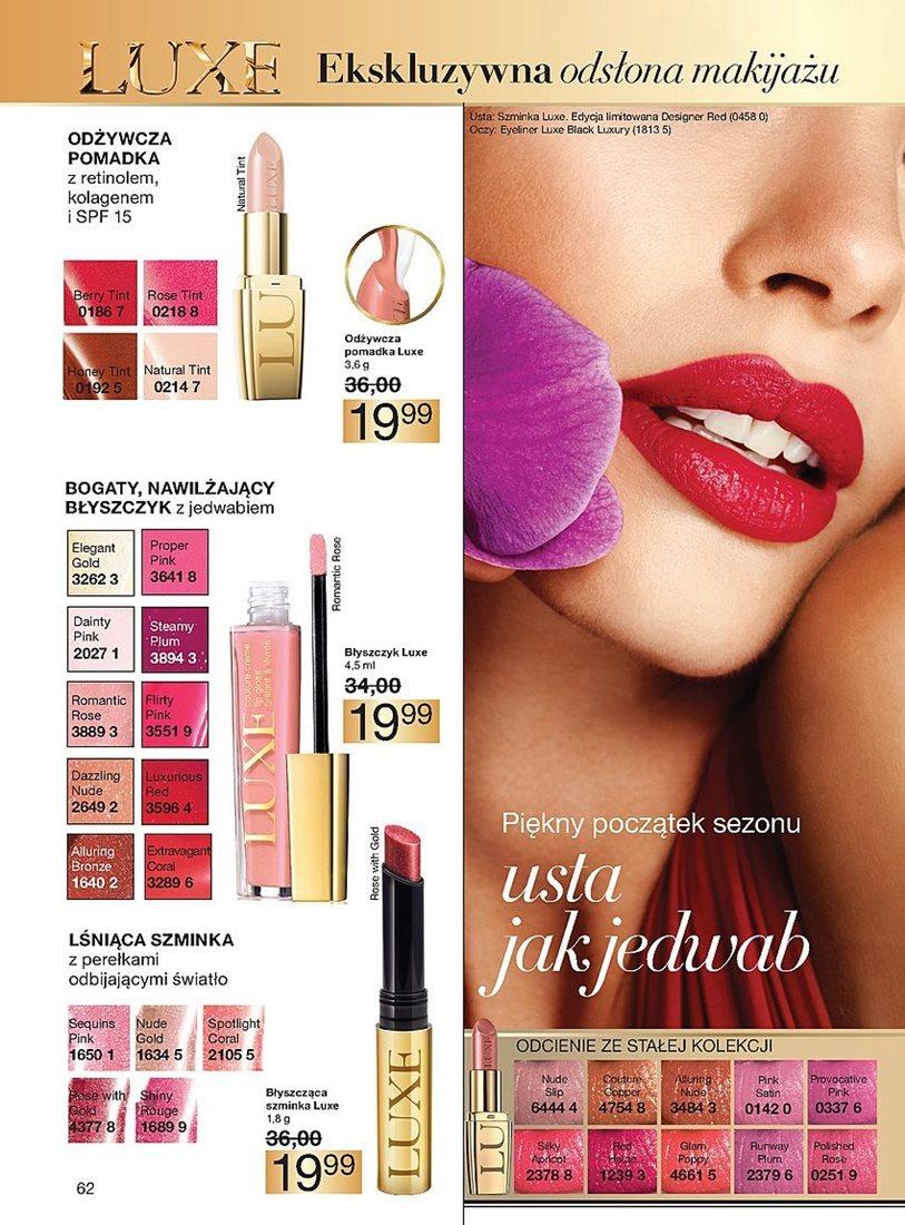 Gazetka promocyjna Avon str. 62