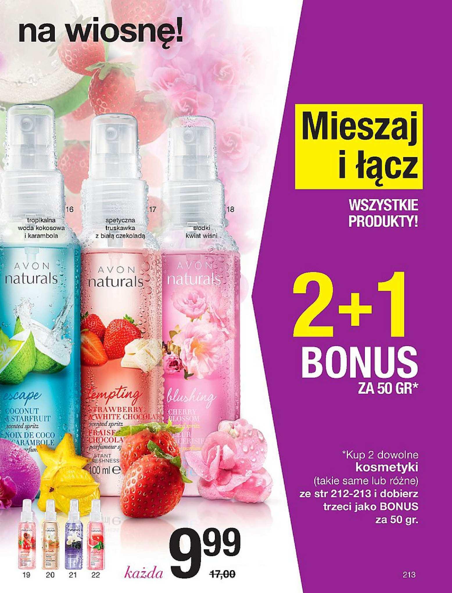 Gazetka promocyjna Avon str. 213